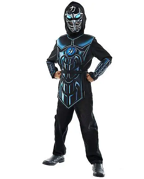 Spirit Halloween Kids Light Up Extreme Robot Ninja Costume 5 Spirit Halloween Kids Light Up Extreme Robot Ninja Costume - Image 5
