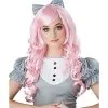 Spirit Halloween Pink Curls Doll Wig