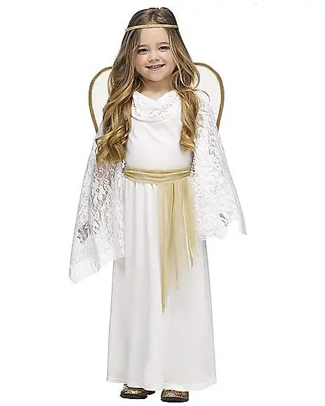 Spirit Halloween Toddler Lil' Miss Angel Costume 1 Spirit Halloween Toddler Lil' Miss Angel Costume