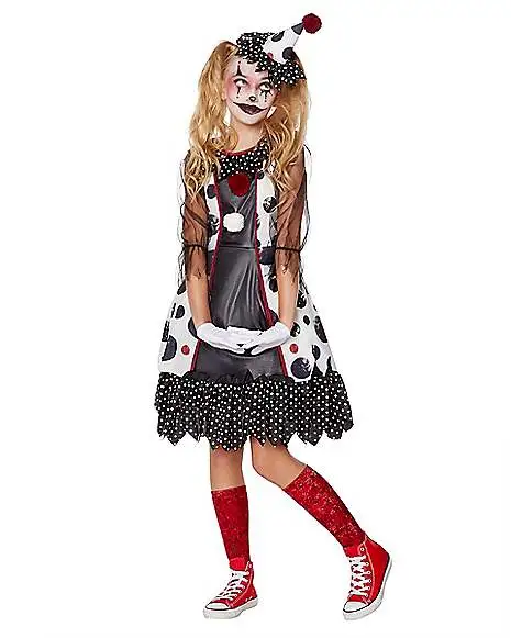 Spirit Halloween Kids Creepy Clown Costume 5 Spirit Halloween Kids Creepy Clown Costume - Image 5