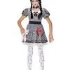 Spirit Halloween Kids Wind-Up Doll Costume