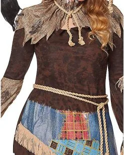 Spirit Halloween Adult Creepy Scarecrow Costume -Girls Costumes Shop 01346618 d