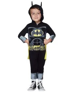 Spirit Halloween Toddler Batman One Piece Costume - DC Comics 11 Spirit Halloween Toddler Batman One Piece Costume - DC Comics -Girls Costumes Shop 01347392 a