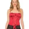 Spirit Halloween Red Lace Up Corset