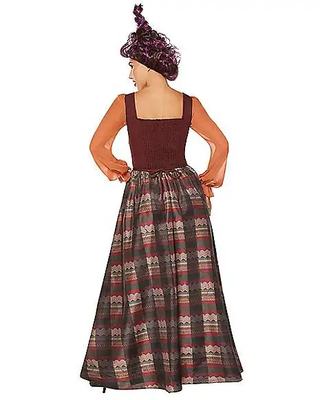 Spirit Halloween Adult Mary Sanderson Costume - Hocus Pocus 2 Spirit Halloween Adult Mary Sanderson Costume - Hocus Pocus - Image 2