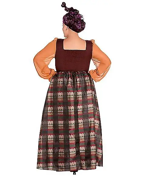 Spirit Halloween Adult Mary Sanderson Plus Size Costume - Hocus Pocus 2 Spirit Halloween Adult Mary Sanderson Plus Size Costume - Hocus Pocus - Image 2
