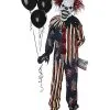 Spirit Halloween Kids Glow In The Dark Clown Costume