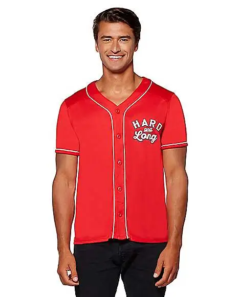 Spirit Halloween Hard And Long Baseball T-Shirt 1 Spirit Halloween Hard And Long Baseball T-Shirt