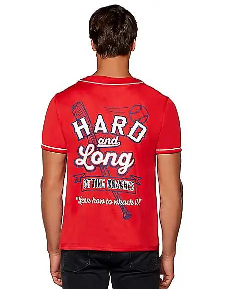 Spirit Halloween Hard And Long Baseball T-Shirt 2 Spirit Halloween Hard And Long Baseball T-Shirt - Image 2