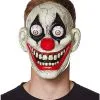 Spirit Halloween Googly Eye Clown Half Mask