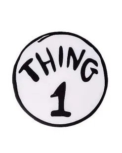 Spirit Halloween Adult Thing 1 And Thing 2 Romper Costume - Dr. Seuss -Girls Costumes Shop 01360056 b