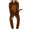 Spirit Halloween Adult Monkey Union Suit