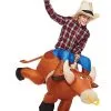 Spirit Halloween Kids Ride-On Inflatable Bull Costume