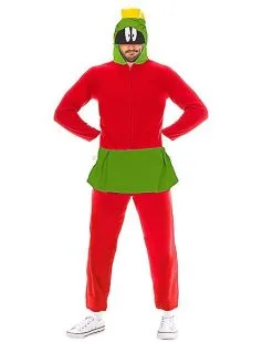 Spirit Halloween Adult Marvin The Martian Union Suit - Looney Tunes