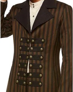 Spirit Halloween Steampunk Trench Coat -Girls Costumes Shop 01381284 c