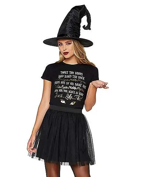 Spirit Halloween Twisted Bones Binx Spell T Shirt - Hocus Pocus 1 Spirit Halloween Twisted Bones Binx Spell T Shirt - Hocus Pocus