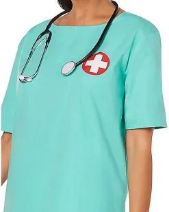 Spirit Halloween Adult ER Surgeon Costume -Girls Costumes Shop 01385145 e