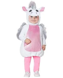 Spirit Halloween Baby Unicorn Belly Costume