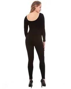 Spirit Halloween Long Sleeve Seamless Catsuit -Girls Costumes Shop 01394170 b