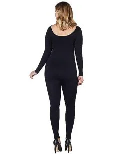 Spirit Halloween Long Sleeve Seamless Catsuit -Girls Costumes Shop 01394238 b