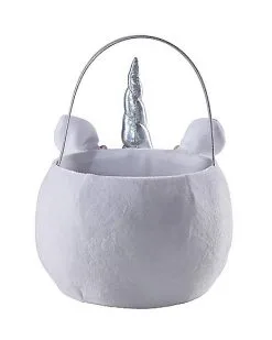 Spirit Halloween Plush Unicorn Bucket -Girls Costumes Shop 01394949 d