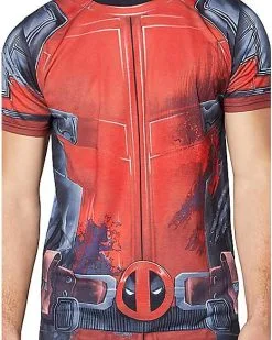Spirit Halloween Deadpool T-Shirt - Marvel -Girls Costumes Shop 01395771 c