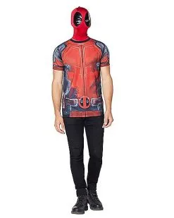 Spirit Halloween Deadpool T-Shirt - Marvel -Girls Costumes Shop 01395771 d