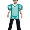 Spirit Halloween Kids Armor Shirt Set - Minecraft
