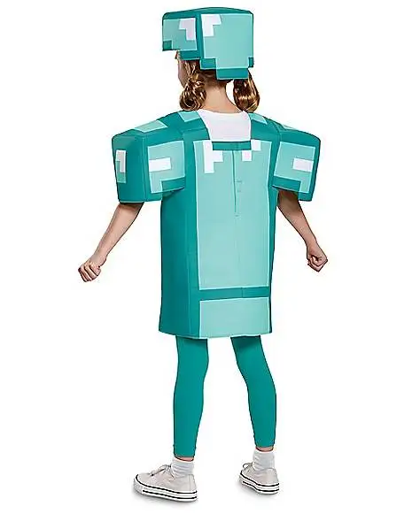 Spirit Halloween Kids Armor Shirt Set - Minecraft 3 Spirit Halloween Kids Armor Shirt Set - Minecraft - Image 3