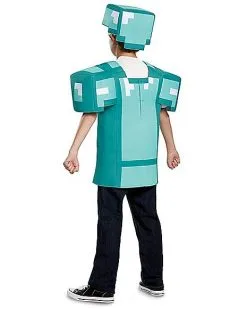 Spirit Halloween Kids Armor Shirt Set - Minecraft 11 Spirit Halloween Kids Armor Shirt Set - Minecraft -Girls Costumes Shop 01396662 d