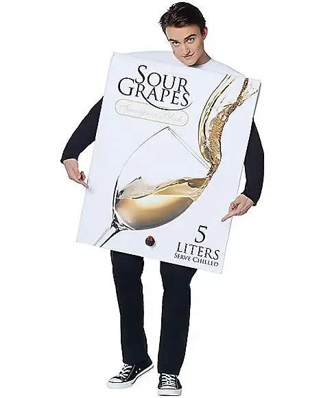 Spirit Halloween Adult Box Of Wine Costume 1 Spirit Halloween Adult Box Of Wine Costume