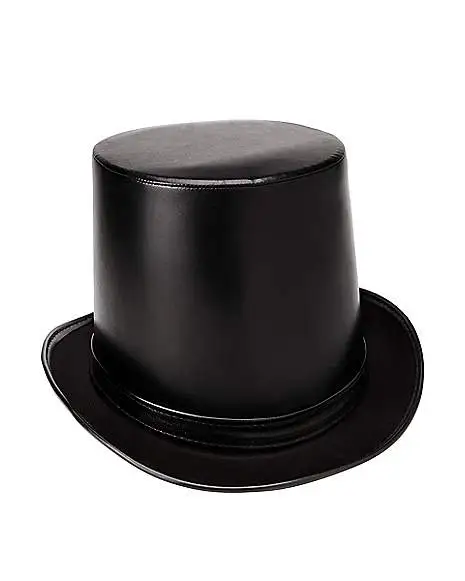 Spirit Halloween Vampire Faux Leather Top Hat 1 Spirit Halloween Vampire Faux Leather Top Hat