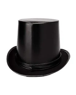 Spirit Halloween Vampire Faux Leather Top Hat 6 Spirit Halloween Vampire Faux Leather Top Hat -Girls Costumes Shop 01404029 c