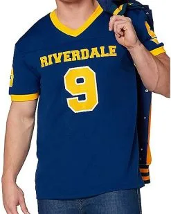 Spirit Halloween Riverdale Football Jersey - Archie Comics -Girls Costumes Shop 01407378 c