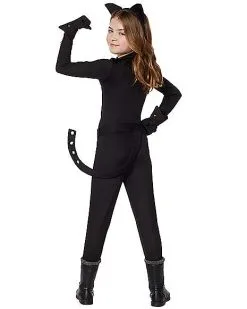 Spirit Halloween Kids Cat Noir Costume - Miraculous Ladybug -Girls Costumes Shop 01407485 e