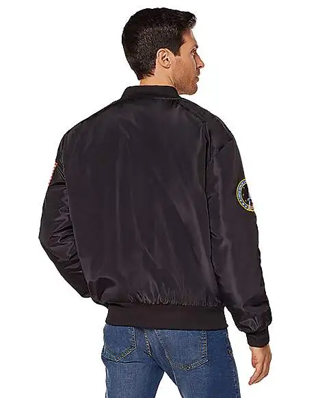 Spirit Halloween NASA Bomber Jacket 2 Spirit Halloween NASA Bomber Jacket - Image 2