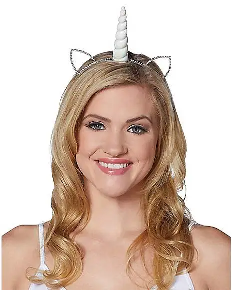 Spirit Halloween Unicorn Rhinestone Headband 1 Spirit Halloween Unicorn Rhinestone Headband