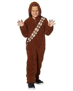 Spirit Halloween Kids Chewbacca One-Piece Costume - Star Wars