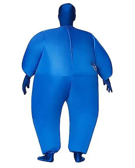 Spirit Halloween Kids Blue Light Up Inflatable Super Skin Suit Costume 2 Spirit Halloween Kids Blue Light Up Inflatable Super Skin Suit Costume - Image 2