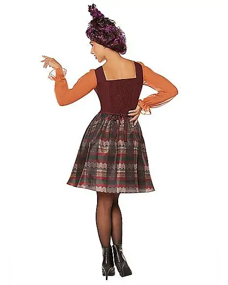 Spirit Halloween Adult Mary Sanderson Dress - Hocus Pocus 2 Spirit Halloween Adult Mary Sanderson Dress - Hocus Pocus - Image 2