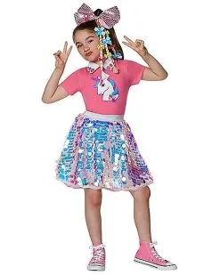 Spirit Halloween Kids Unicorn Costume - JoJo Siwa