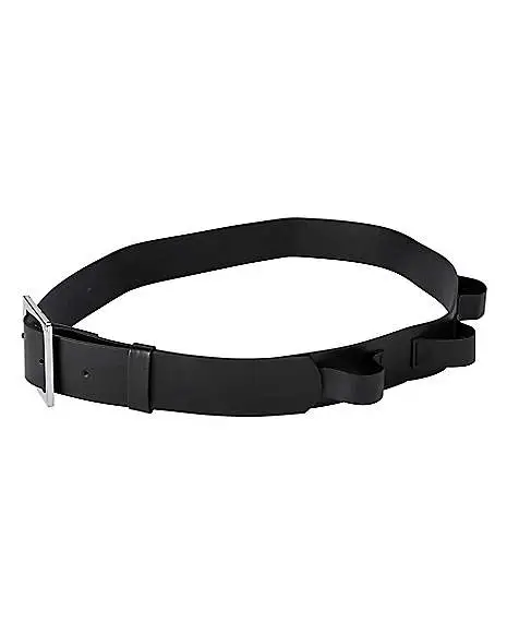 Spirit Halloween Black Belt Holster 2 Spirit Halloween Black Belt Holster - Image 2