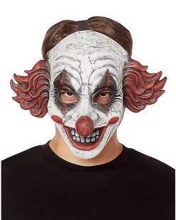 Spirit Halloween Happy Clown Half Mask