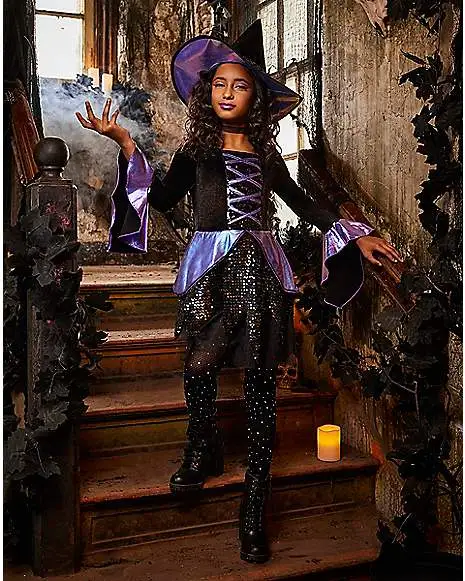 Spirit Halloween Kids Mystic Witch Costume 1 Spirit Halloween Kids Mystic Witch Costume