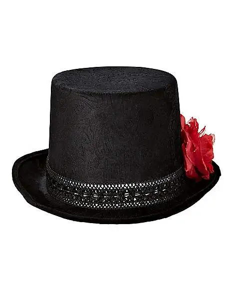 Spirit Halloween Sugar Skull Top Hat 3 Spirit Halloween Sugar Skull Top Hat - Image 3