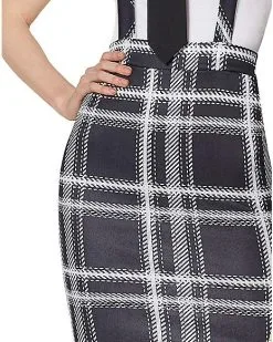 Spirit Halloween Plaid Pencil Skirt -Girls Costumes Shop 01434554 d