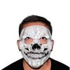 Spirit Halloween Skeleton Half Mask