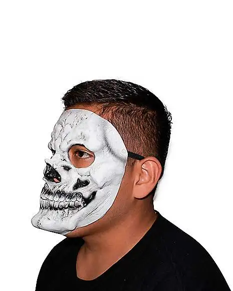 Spirit Halloween Skeleton Half Mask 4 Spirit Halloween Skeleton Half Mask - Image 4