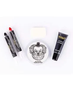 Spirit Halloween Scary Clown Makeup Kit -Girls Costumes Shop 01435841 c
