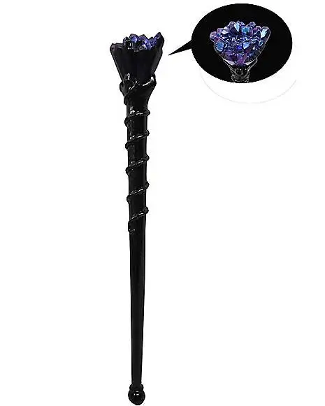 Spirit Halloween Celestial Witch Crystal Wand 1 Spirit Halloween Celestial Witch Crystal Wand
